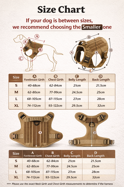 IronPaw Tactical Dog Harness